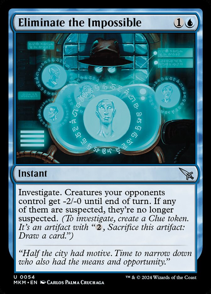 Eliminate the Impossible - carta Magic The Gathering