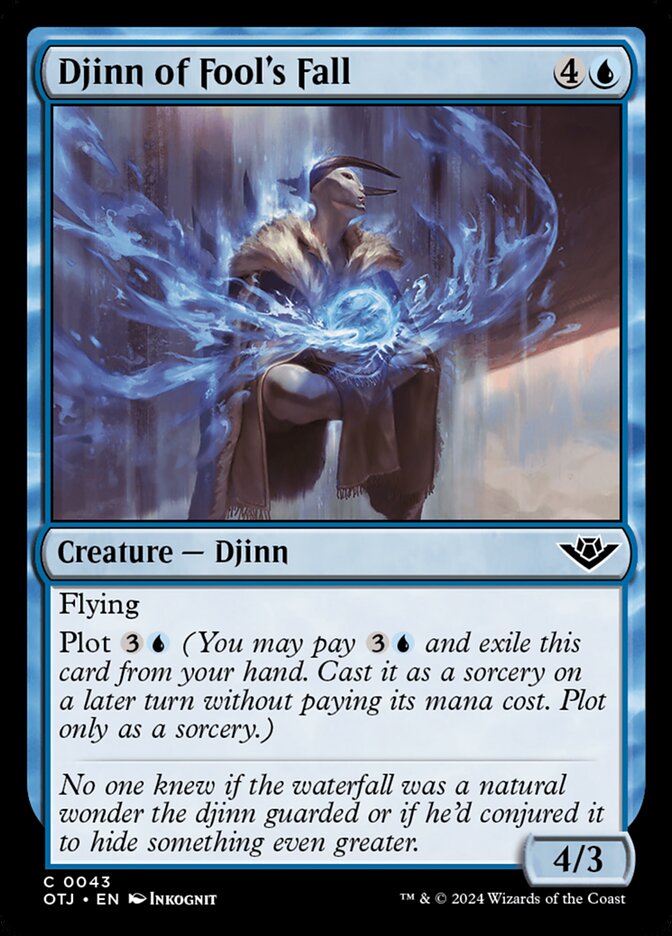Djinn of Fool's Fall - carta Magic The Gathering
