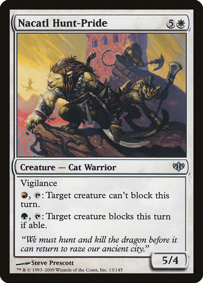 Nacatl Hunt-Pride - carta Magic The Gathering