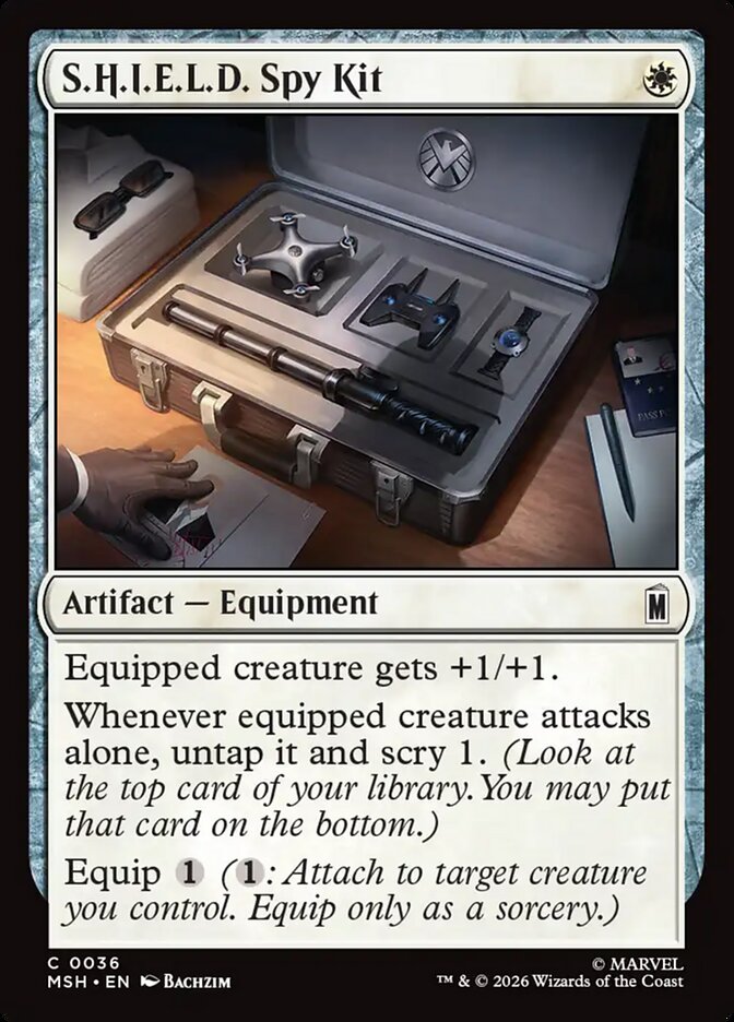 S.H.I.E.L.D. Spy Kit - carta Magic The Gathering
