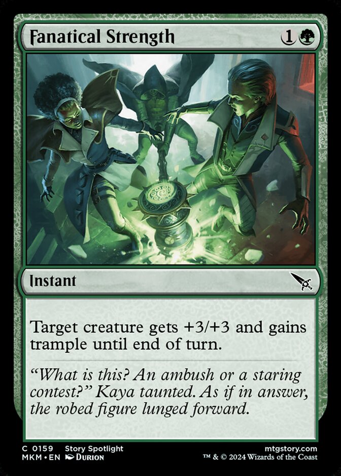 Fanatical Strength - carta Magic The Gathering