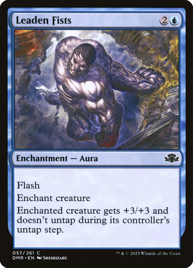 Leaden Fists - carta Magic The Gathering