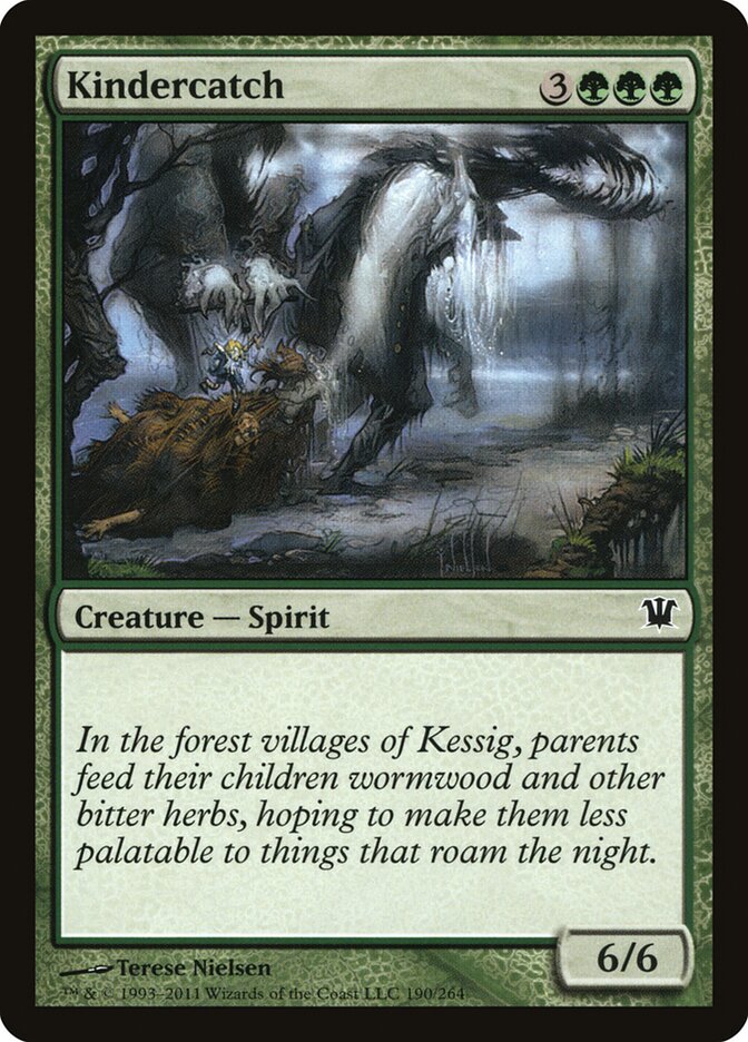 Kindercatch - carta Magic The Gathering