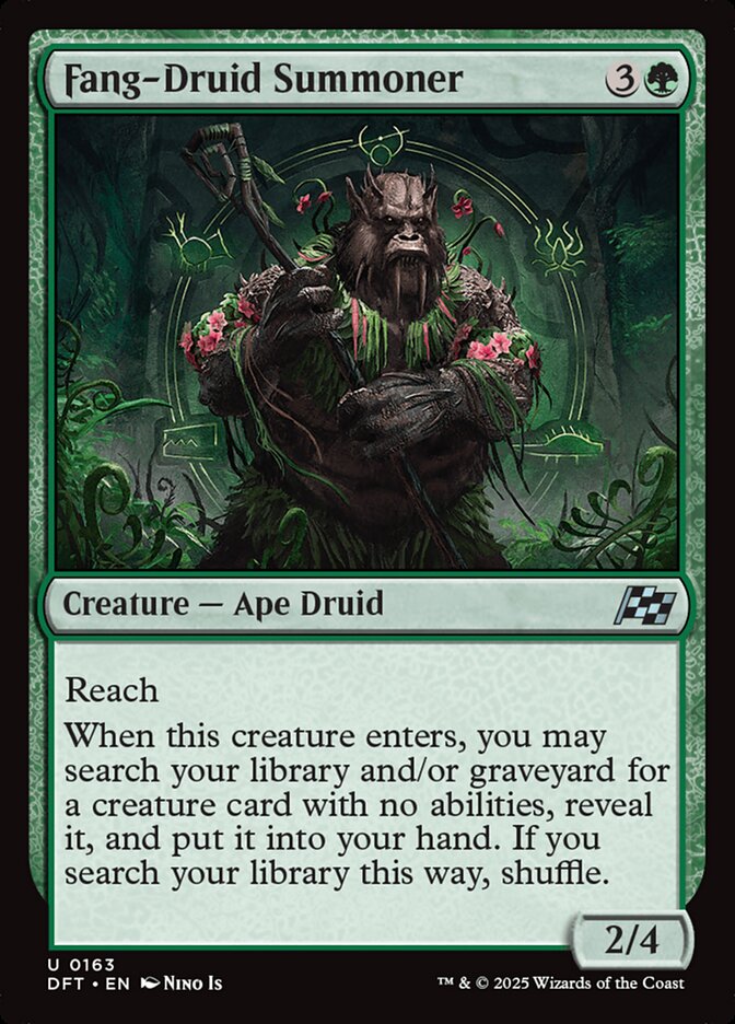 Fang-Druid Summoner - carta Magic The Gathering