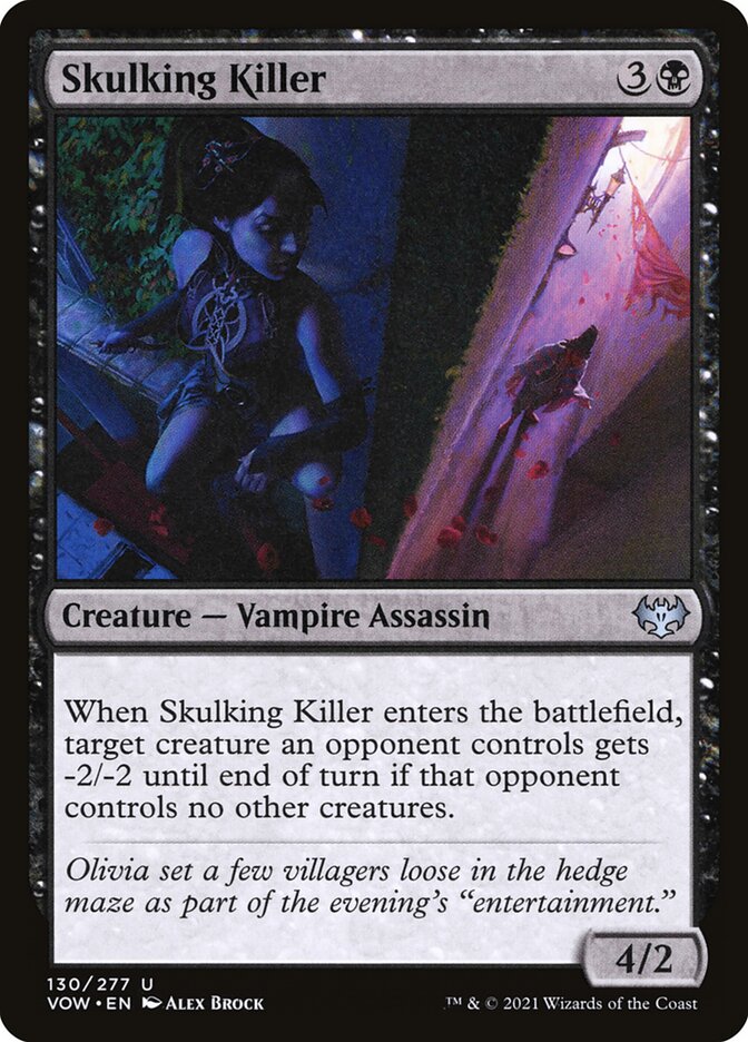 Skulking Killer - carta Magic The Gathering
