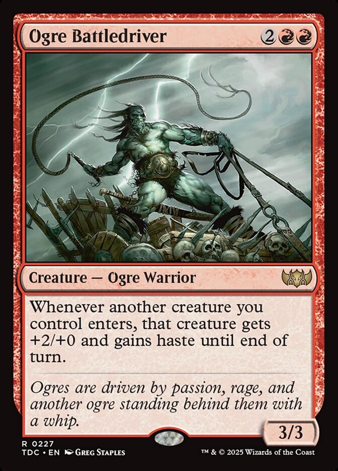 Ogre Battledriver - carta Magic The Gathering
