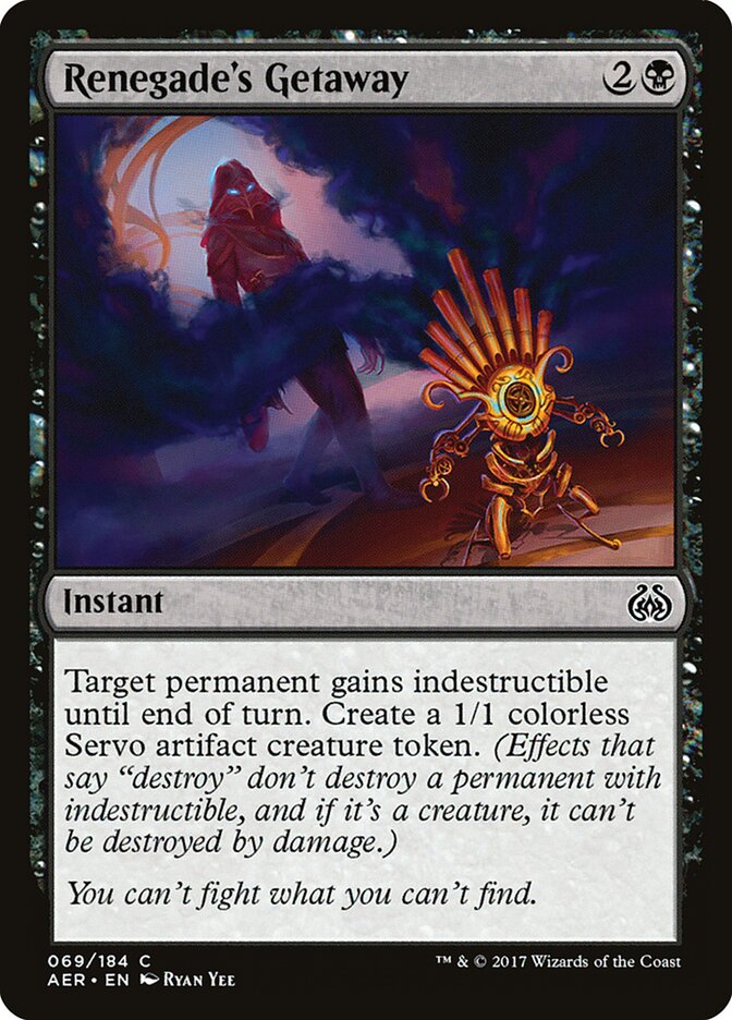 Renegade's Getaway - carta Magic The Gathering