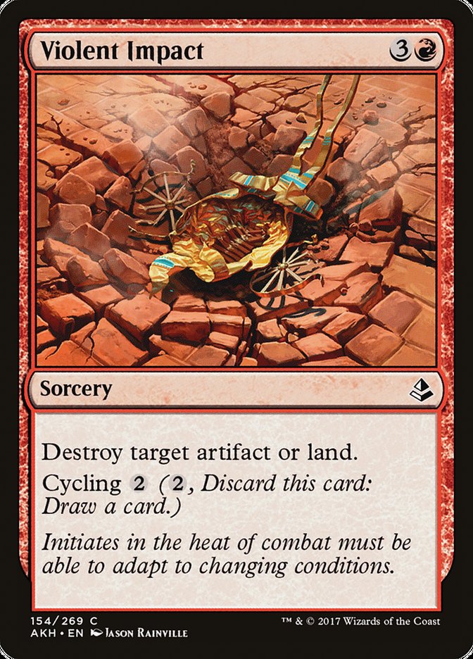 Violent Impact - carta Magic The Gathering