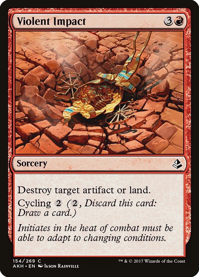 Violent Impact - carta Magic The Gathering