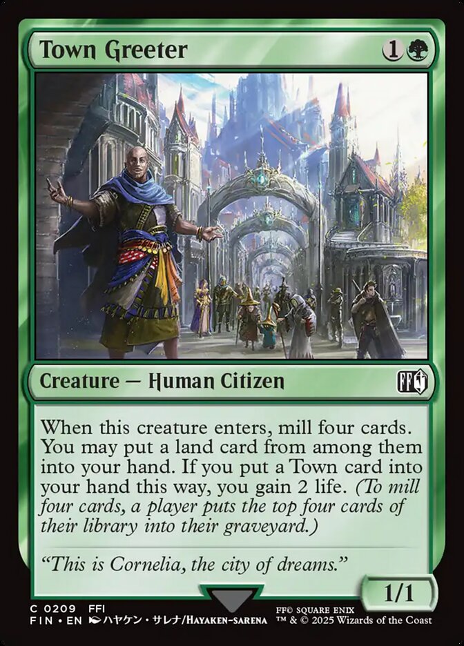Town Greeter - carta Magic The Gathering