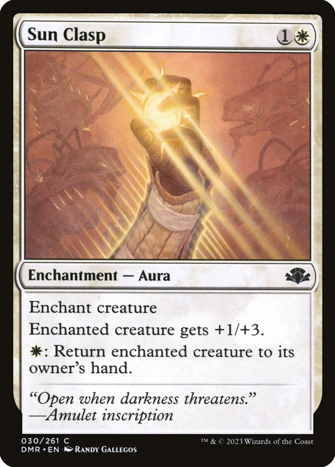 Sun Clasp - carta Magic The Gathering