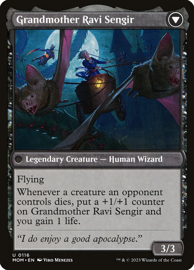 Grandmother Ravi Sengir - carta Magic The Gathering