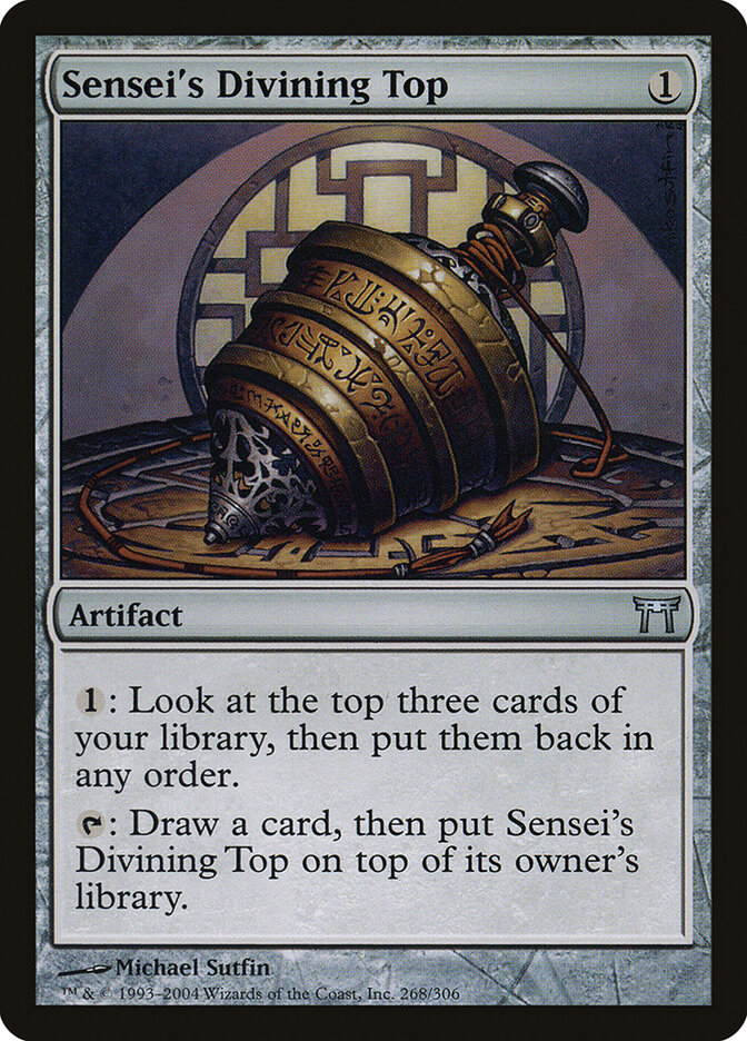 Sensei's Divining Top - carta Magic The Gathering