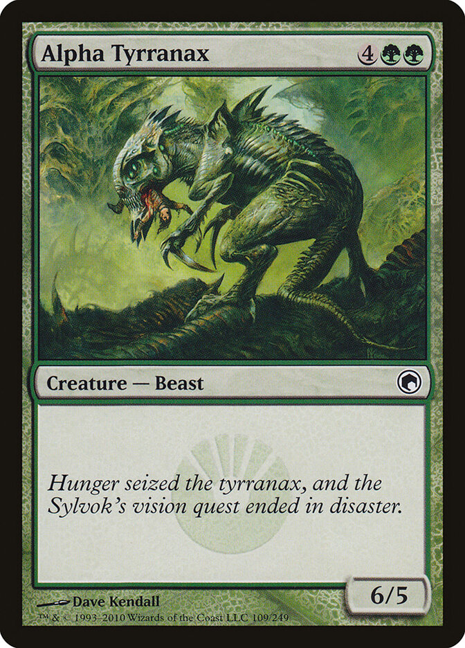 Alpha Tyrranax - carta Magic The Gathering