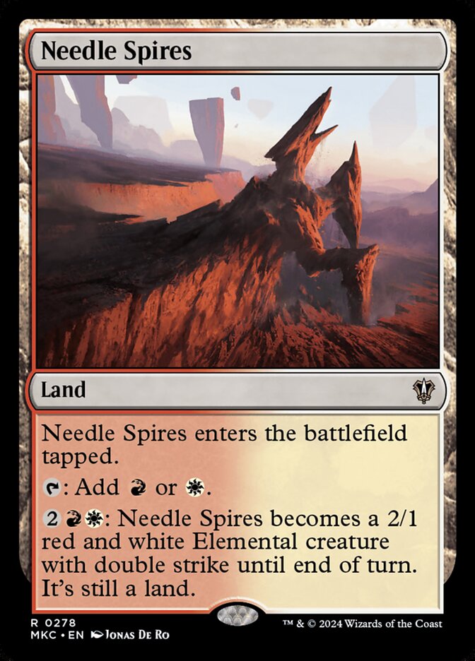 Needle Spires - carta Magic The Gathering
