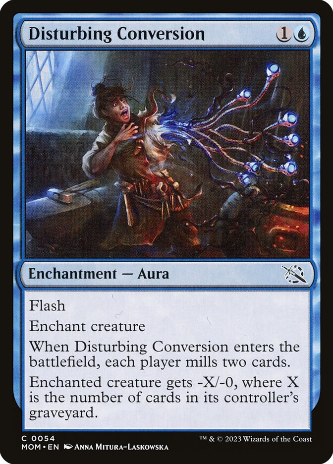 Disturbing Conversion - carta Magic The Gathering