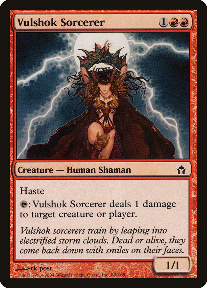 Vulshok Sorcerer - carta Magic The Gathering