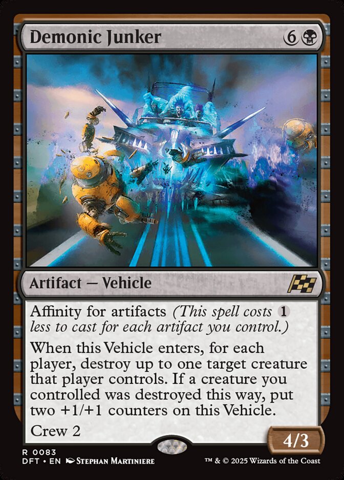 Demonic Junker - carta Magic The Gathering