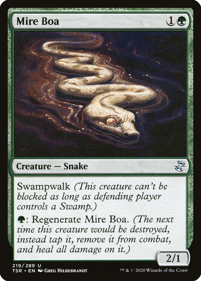 Mire Boa - carta Magic The Gathering