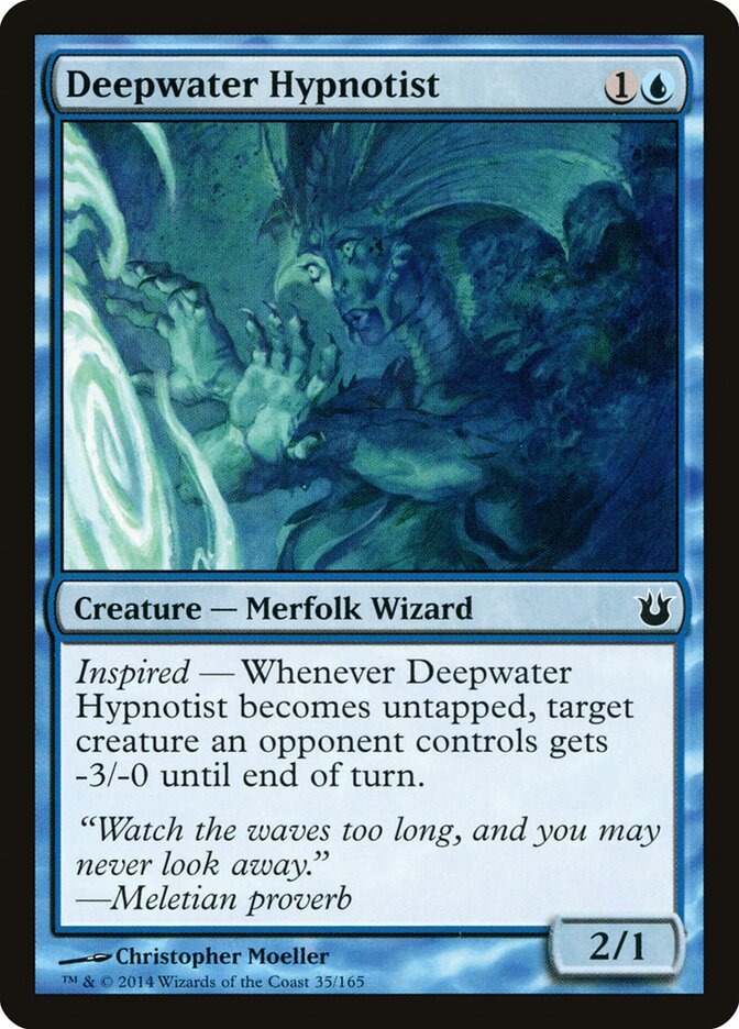 Deepwater Hypnotist - carta Magic The Gathering