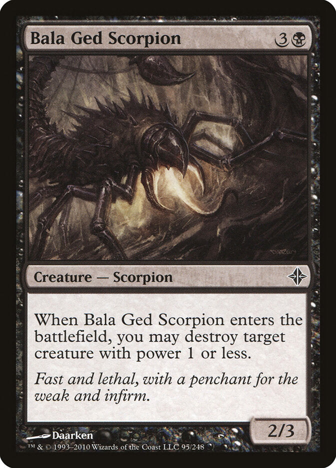 Bala Ged Scorpion - carta Magic The Gathering