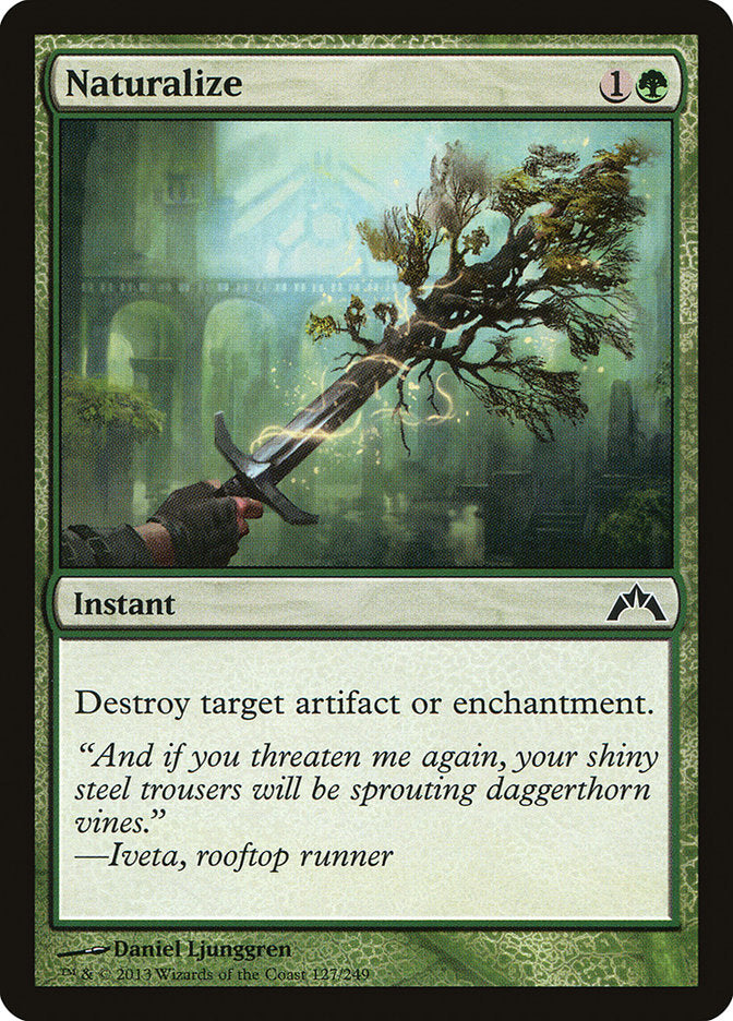 Naturalize - carta Magic The Gathering