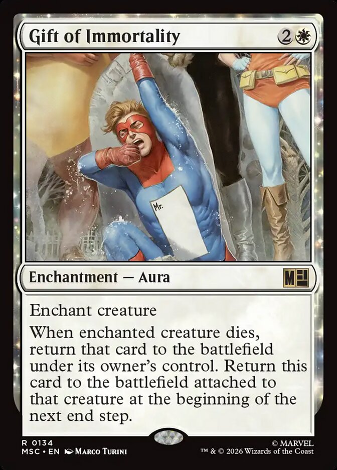 Gift of Immortality - carta Magic The Gathering