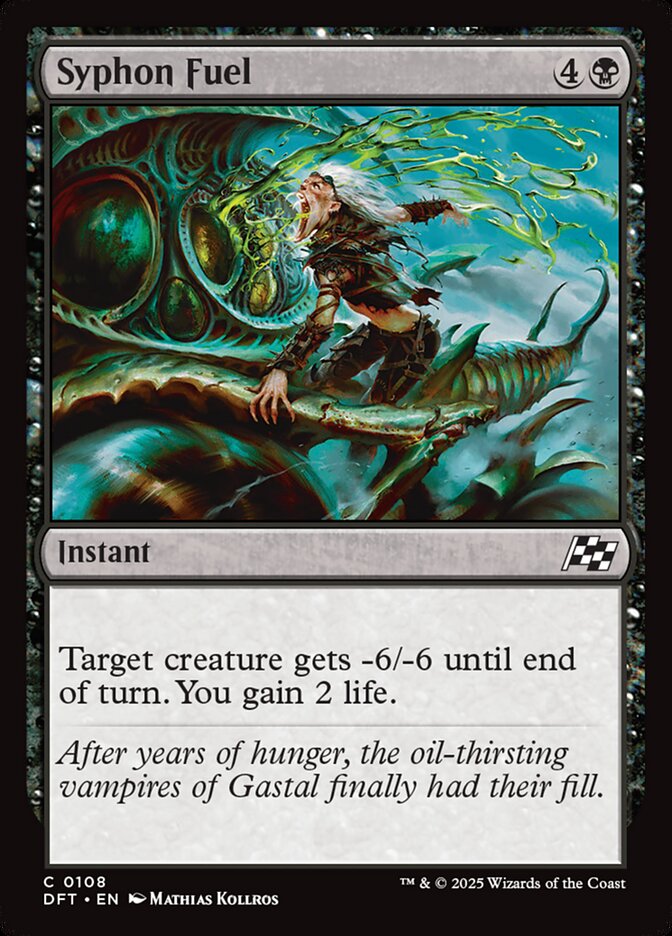 Syphon Fuel - carta Magic The Gathering