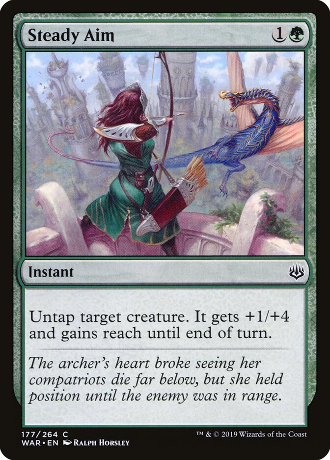 Steady Aim - carta Magic The Gathering