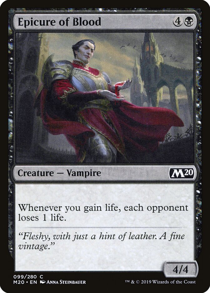 Epicure of Blood - carta Magic The Gathering