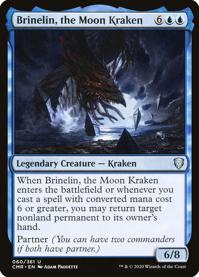 Brinelin, the Moon Kraken - carta Magic The Gathering
