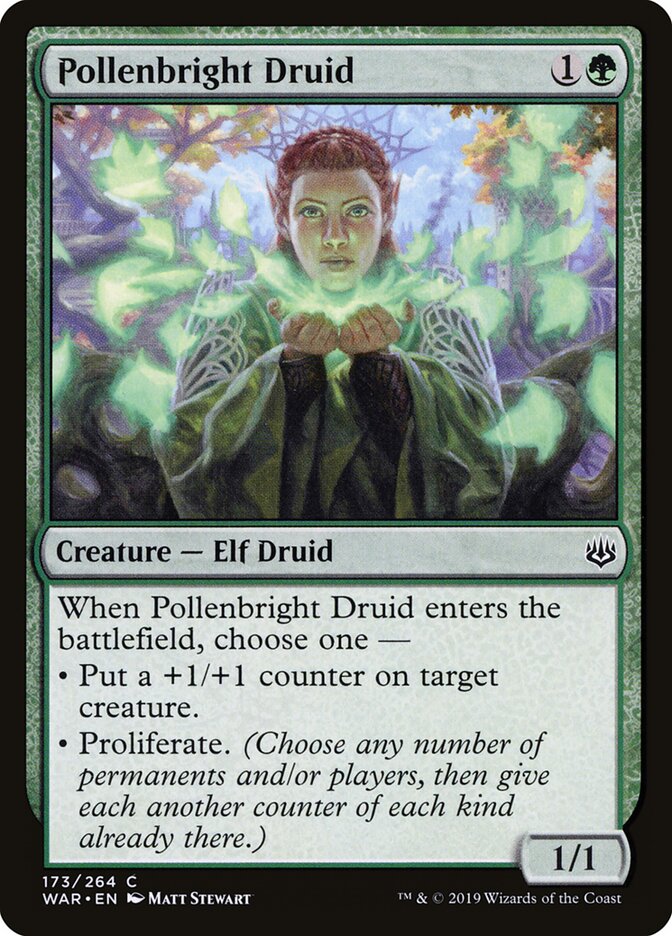 Pollenbright Druid - carta Magic The Gathering