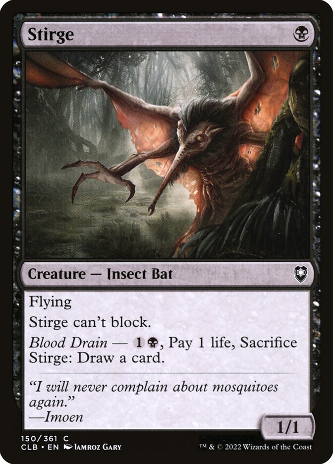 Stirge - carta Magic The Gathering