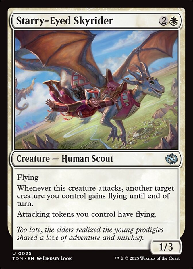 Starry-Eyed Skyrider - carta Magic The Gathering