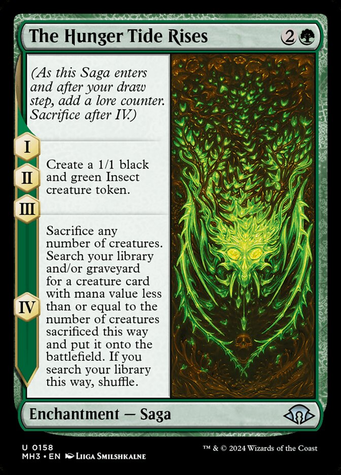 The Hunger Tide Rises - carta Magic The Gathering