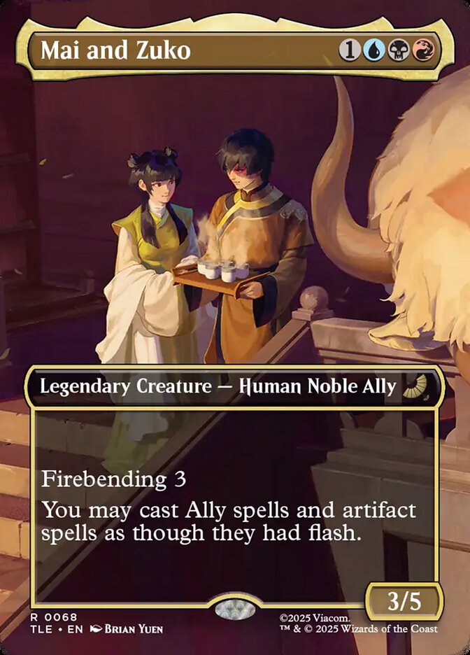 Mai and Zuko - carta Magic The Gathering