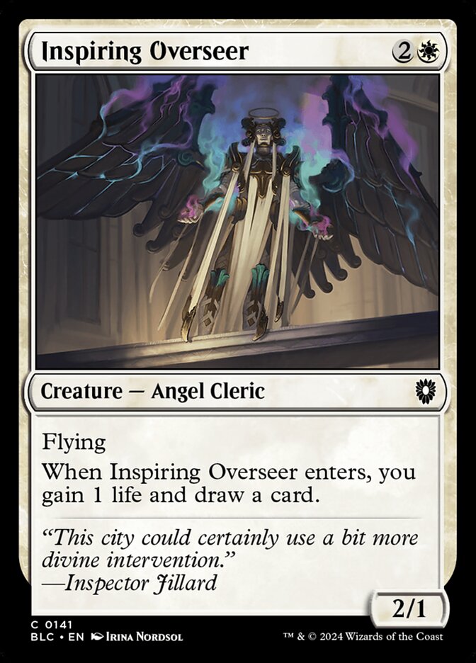 Inspiring Overseer - carta Magic The Gathering