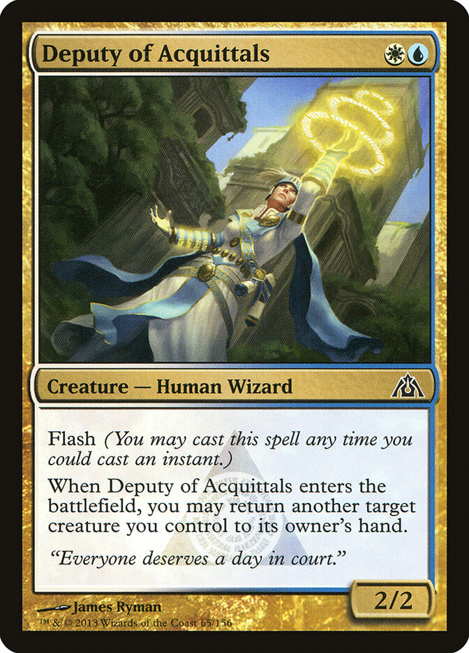Deputy of Acquittals - carta Magic The Gathering