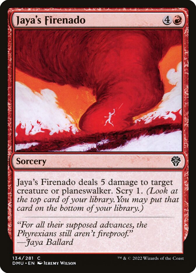 Jaya's Firenado - carta Magic The Gathering