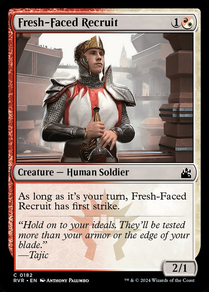 Fresh-Faced Recruit - carta Magic The Gathering