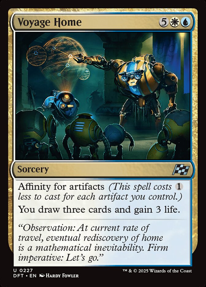 Voyage Home - carta Magic The Gathering