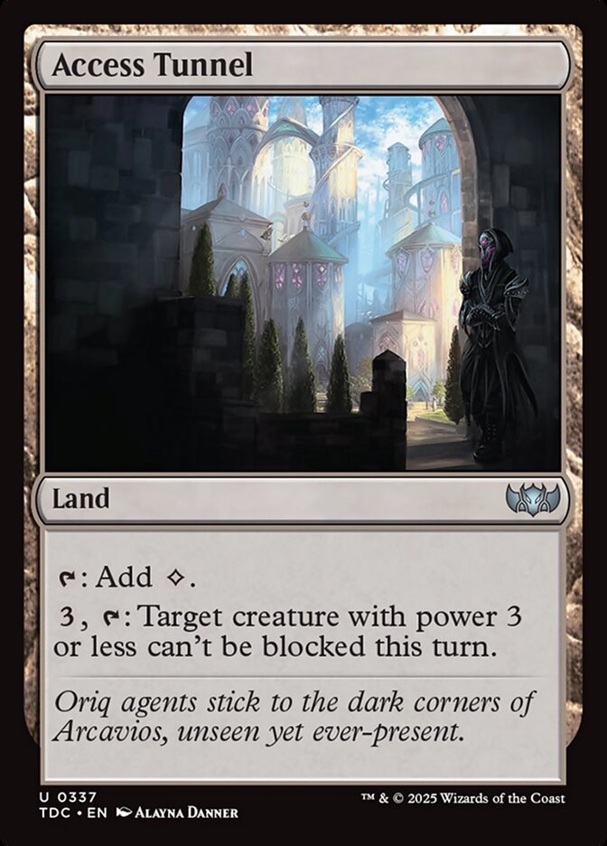 Access Tunnel - carta Magic The Gathering