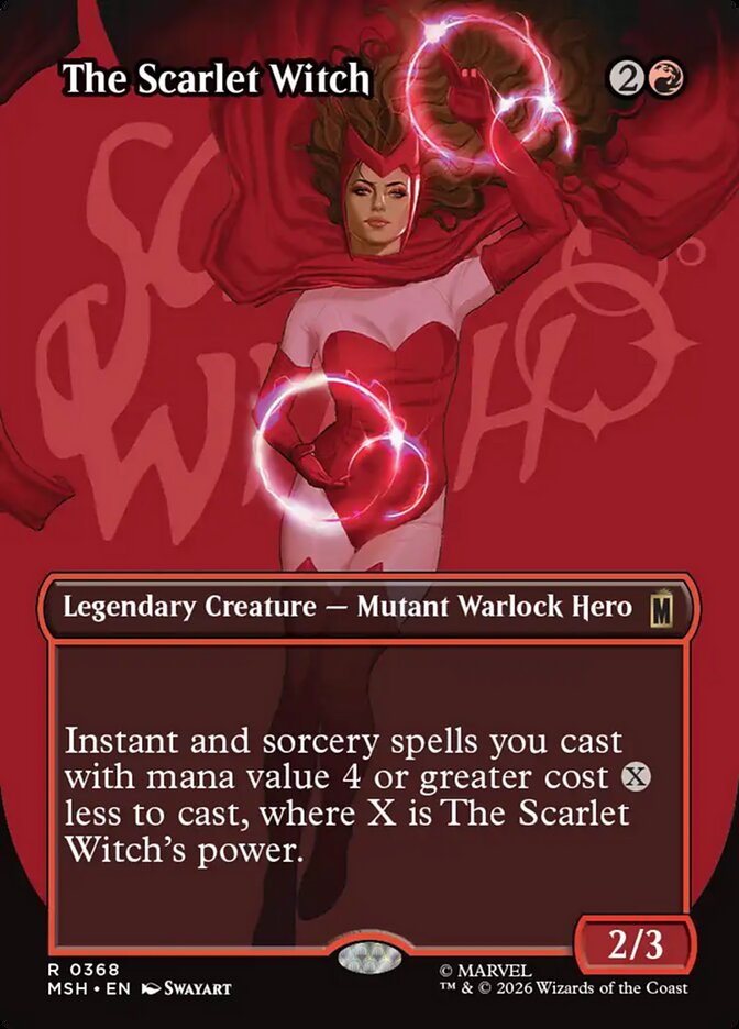 The Scarlet Witch - carta Magic The Gathering