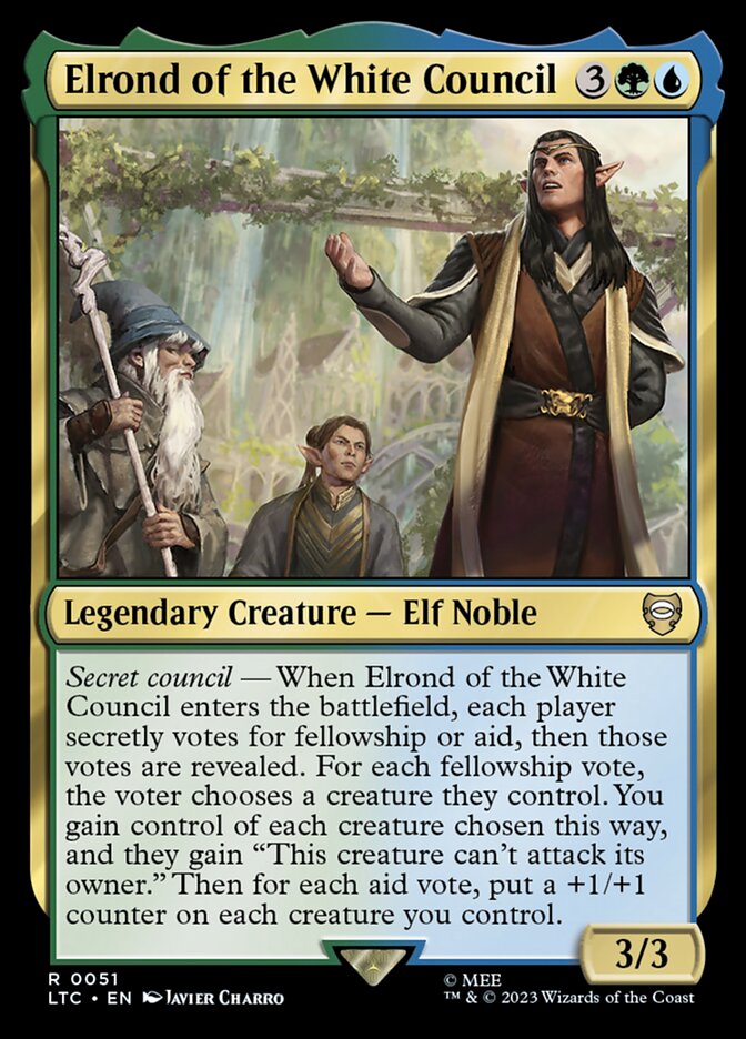 Elrond of the White Council - carta Magic The Gathering