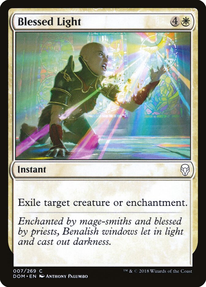 Blessed Light - carta Magic The Gathering