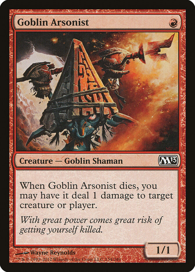 Goblin Arsonist - carta Magic The Gathering