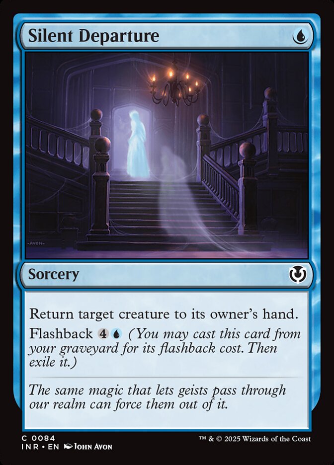 Silent Departure - carta Magic The Gathering