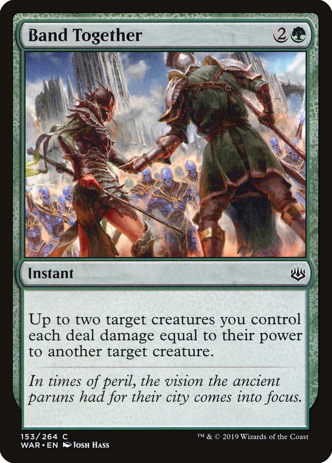 Band Together - carta Magic The Gathering