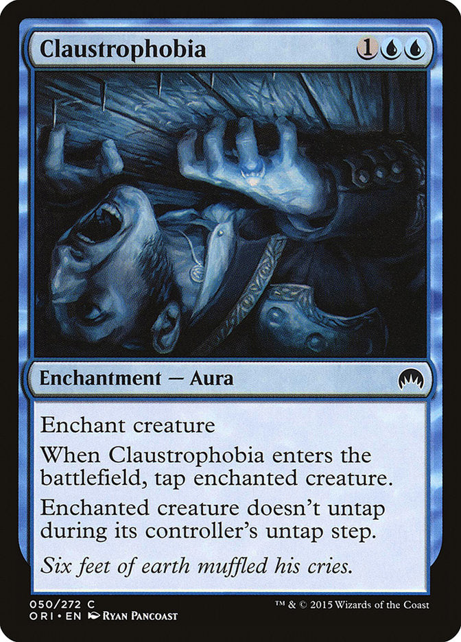 Claustrophobia - ORI-050-NF-STD
