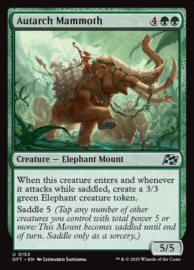 Autarch Mammoth - DFT-153-NF-STD